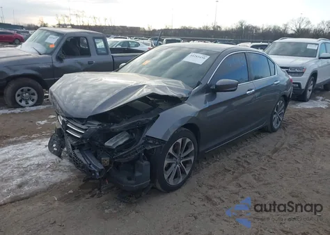 2013 Honda Accord Sport from USA, damaged, VIN 1HGCR2F58DA131504